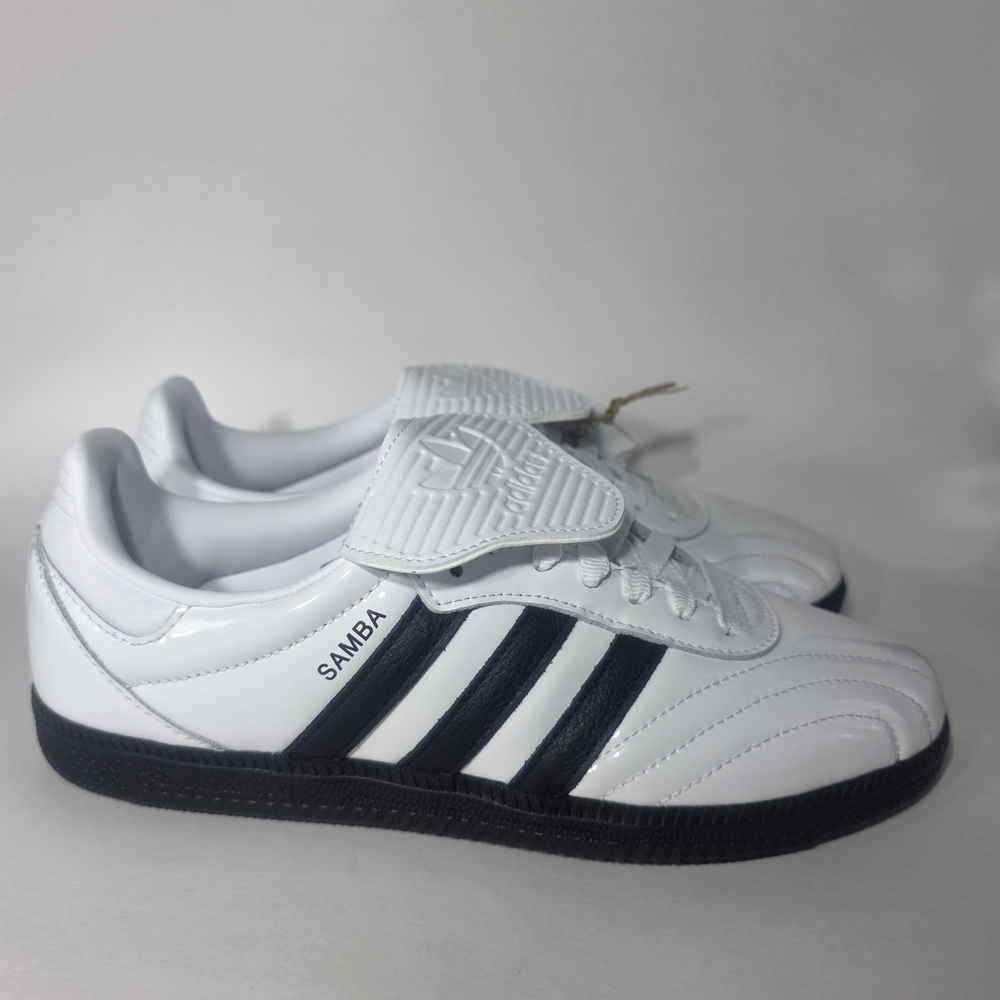 Adidas Samba LT W Women’s Size 8 White Black Leather Sneakers New with Box